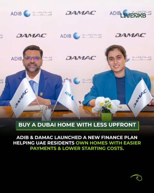 Dubai’s property market just got more accessible 🏡✨
ADIB & DAMAC launched a new finance solution designed to reduce upfront costs and make homeownership easier for UAE residents.

Would this make you consider buying property in Dubai? 👀

#dubairealestate #uaeproperty #dubaihomes #damac #adib #dubaiinvesting #uaelifestyle #dubailiving #offplanproperty #realestateuae #propertyinvestment #dubaimarket #luxuryliving #uaebusiness #livedxb