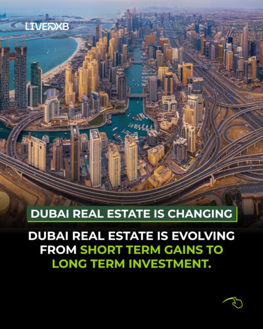 Dubai’s real estate market is entering a new phase. long-term investors and residents are driving demand, while transaction volumes continue to hit record levels. the focus is no longer short-term speculation, it’s sustainable growth and long-term ownership. 

follow @livedxb.io for daily dubai business, real estate & lifestyle updates.

#dubairealestate #dubaiinvestment #dubaiproperty #uaerealestate #investindubai #dubailifestyle #propertymarket #dxb #dubainews #luxuryrealestate #realestateinvesting #livedxb #dubaiinvestor #uaebusiness #dubailiving