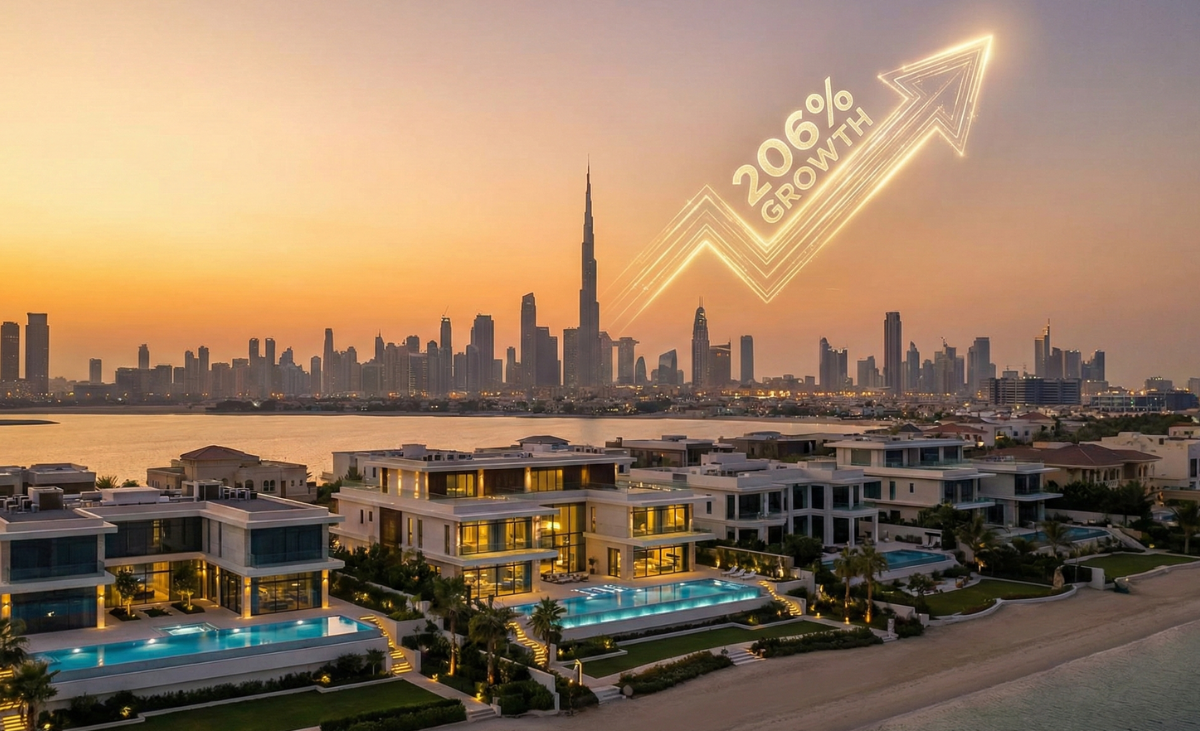 The 206% Reset: Why Dubai’s Villa Market Has Eclipsed the 2014 Peak