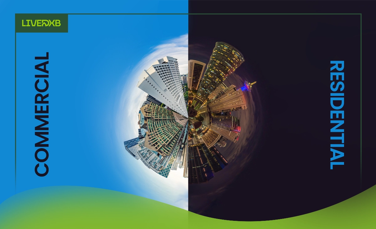 Commercial vs Residential Property in Dubai