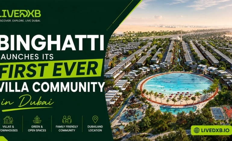 Binghatti Launches Its First Ever Villa Community in Dubai – Tilal Binghatti