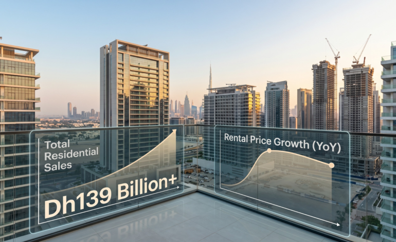 Dubai Home Sales Surge Past Dh139 Billion in Q1 2026 While Rent Growth Begins to Cool