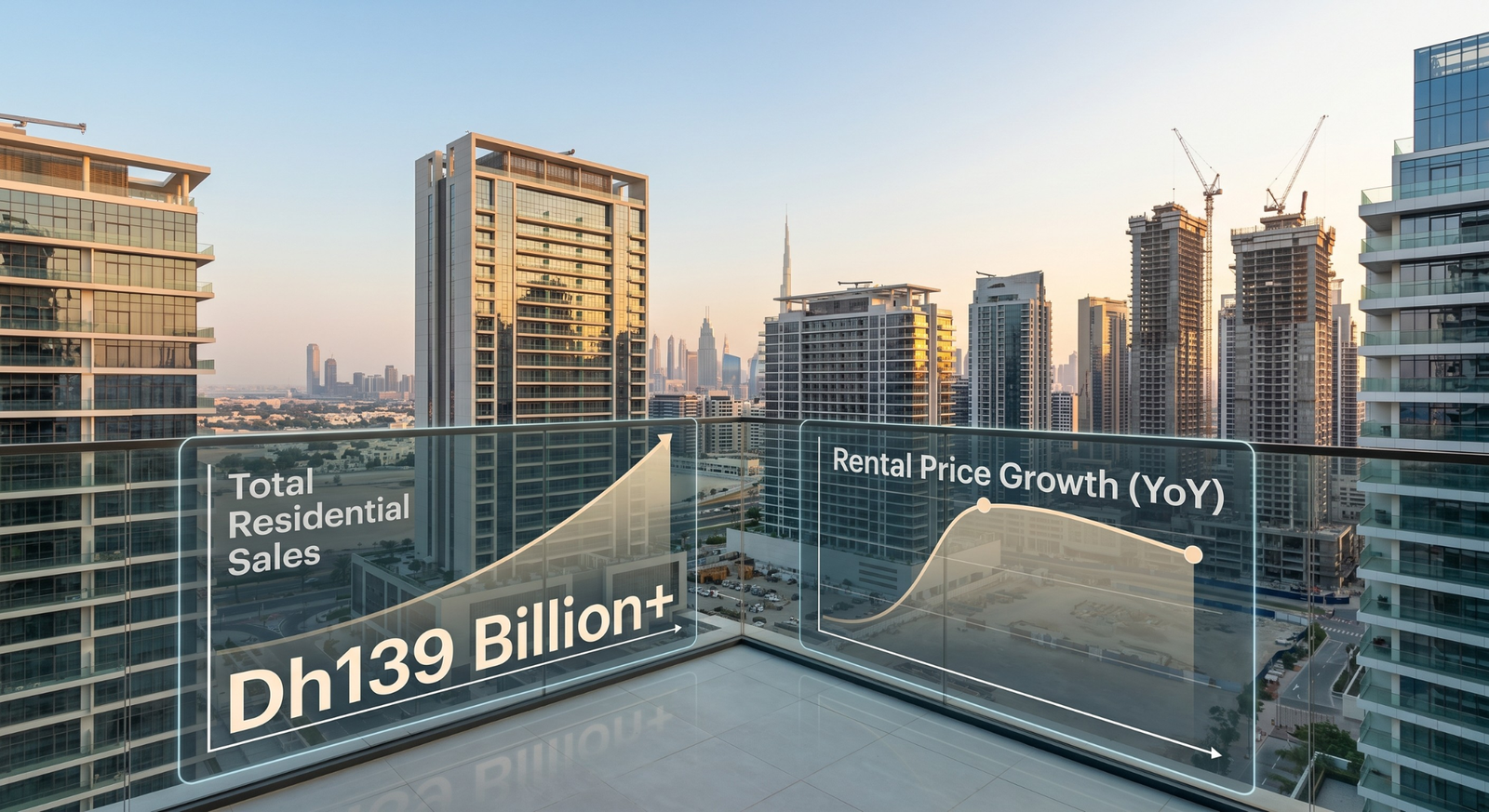 Dubai Home Sales Surge Past Dh139 Billion in Q1 2026 While Rent Growth Begins to Cool